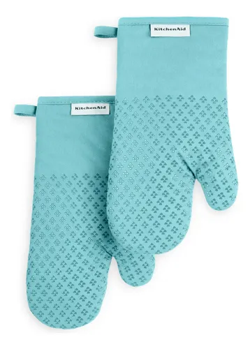 Guantes De Horno De Algodón | Juego De 2 Unidades - Resistentes Al Calor Y Lavables