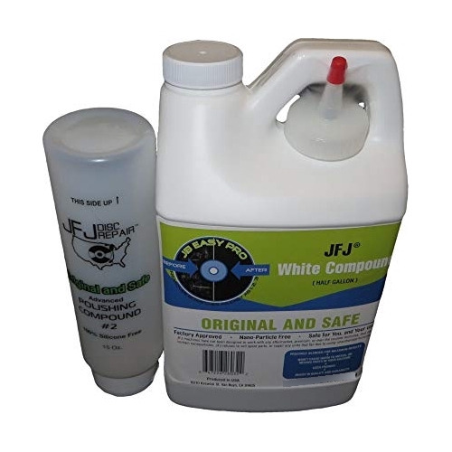 Jfj Disc Repair Polish Compound 2 Half Gallon