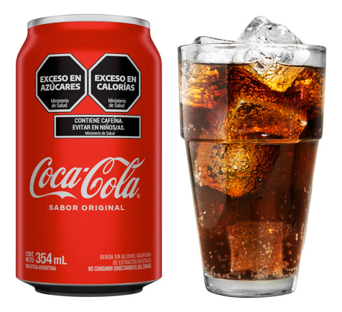 Coca Cola Lata 354ml Original Pack X6 Gaseosa Zetta Bebidas
