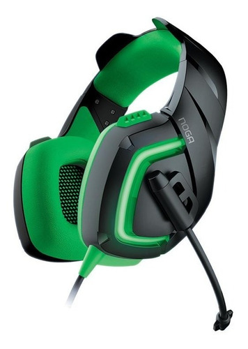 Imagen 1 de 6 de Auricular Gamer Con Microfono Para Pc Ps4 Switch 8220 Verde