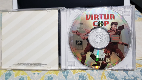 Virtua Cop Sega Saturn Original Sega Saturno (Usado)
