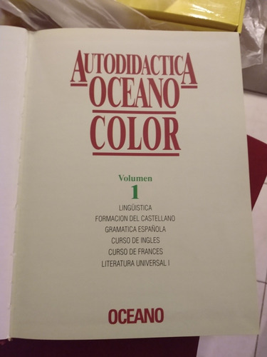 Enciclopedia Autodidactica Oceano Color (Usado)