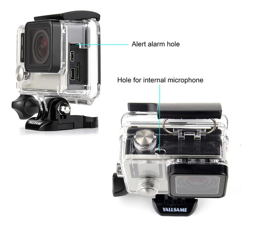 Carcasa Para Gopro Hero 4 Hero 3+ 3 Soporte Trípode Funda