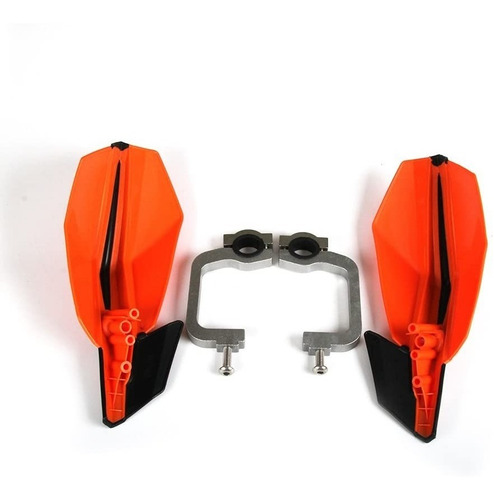 Imagen 9 de 9 de Cubrepuños Universales Para Moto Protecciones Manos