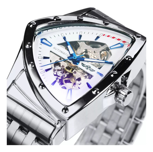 Reloj Automático Winner Skeleton Para Hombre