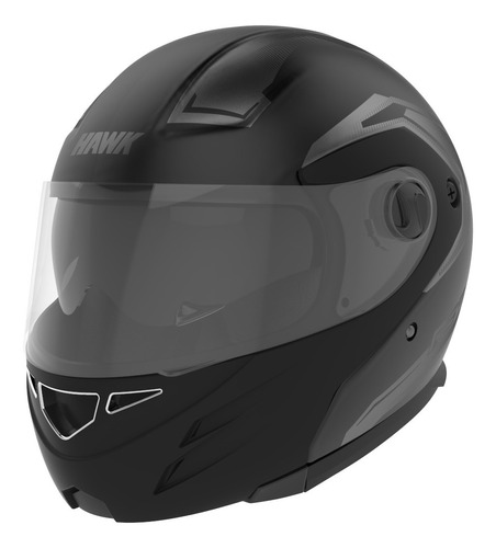 Casco Moto Hawk Rs5 Vector Rebatible Doble Visor Tienda Ofic