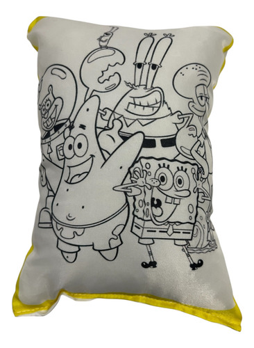 Souvenir Bob Esponja Para Pintar 20x14 X 20 U
