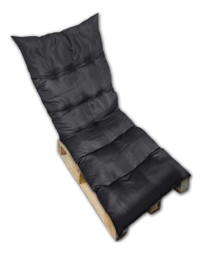 Almofada Futon Esteira Grande 60x1,70cm Flat Vários Modelos Cor Cinza-escuro