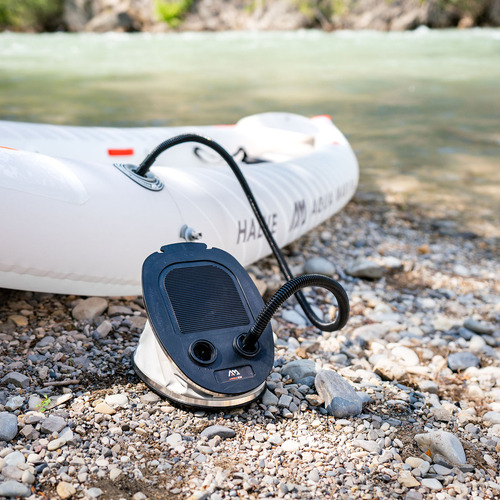 Kayak Inflable Ultraliviano Aqua Marina Halve Single/doble Color Gris