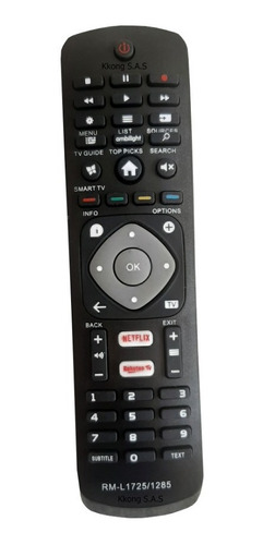 Control Remoto Tv Universal Philips Solo Tv Philips Netflix