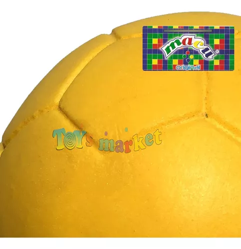 Macu Pelota De Futbol 18 Cm Colores Goma Espuma Original