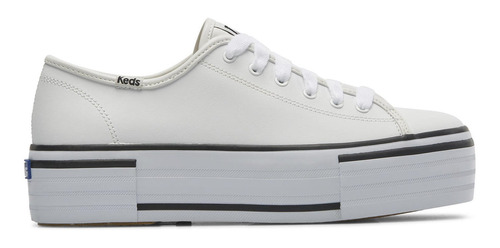 Zapatilla Mujer Triple Up Bumper Blanco Keds