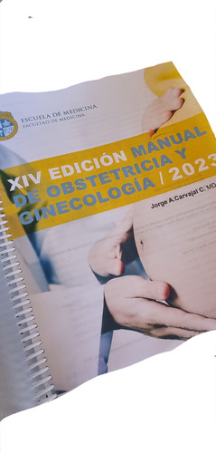 Manual Obstetricia Y Ginecología 2023 ~ Xiv Edición