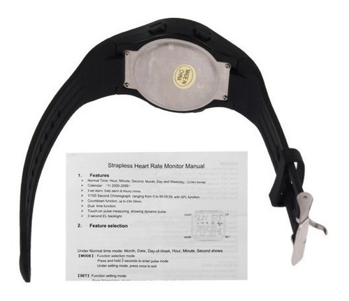 Reloj Deportivo Podometro Mide Pulso Cardiaco Y Calorias