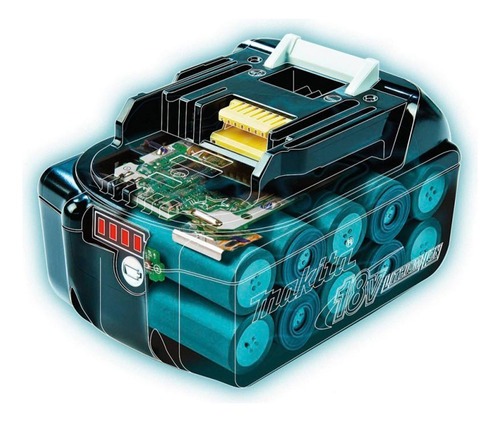 Batería Makita 18v 6.0 Ampers Bl1860b Litio Recargable