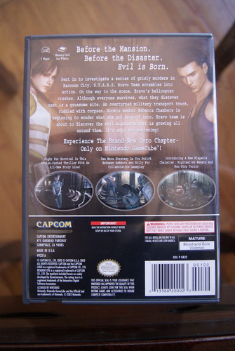 Resident Evil Zero (Usado)