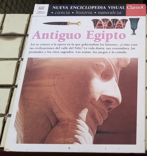 Nueva Enciclopedia Visual. N 8, Antiguo Egipto. Clarin. 