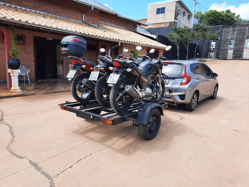 Imagem 5 de 10 de Carreta Para 3 Motos -4
