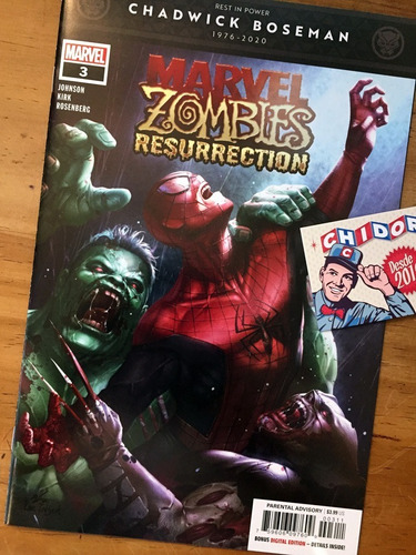 Comic - Marvel Zombies Resurrection #3 Spider-man Inhyuk Lee