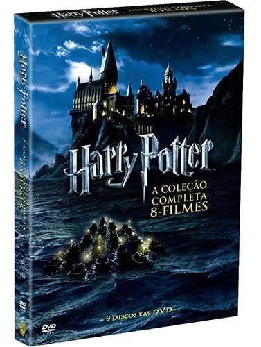 Dvd Harry Potter - Coleção Completa 8 Filmes - Lacrado