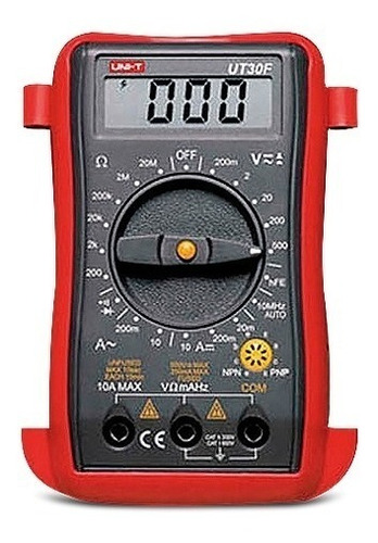 Tester Multímetro Digital Uni-t Ut30f Con Frecuencimetro