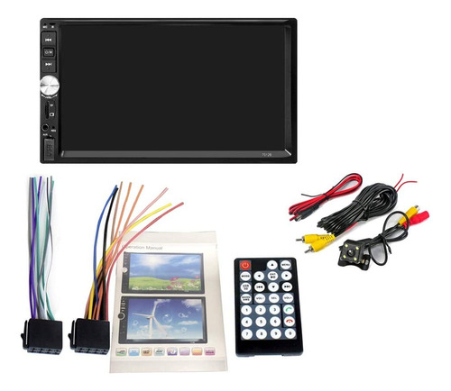 Autoestereo 7012b Bluetooth Pantalla De 7 Touch Usb Control