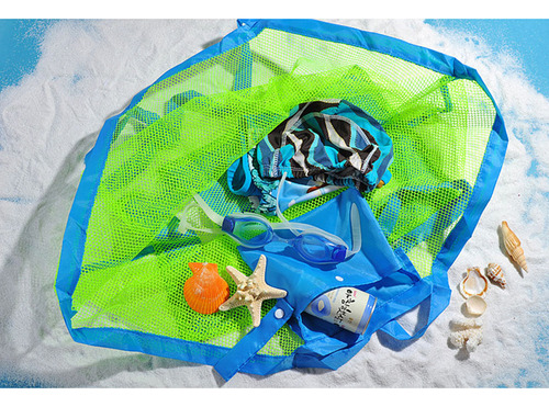 Bolsa De Malla De Playa Para Juguetes De Arena, Bolsa Tipo C