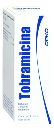 Tobramicina 3 Mg Oftálmico Gotero 15 Ml Genérico De Trazin