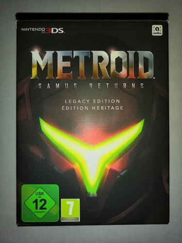 Metroid: Samus Returns Legacy Edition Europea, Nintendo 3ds