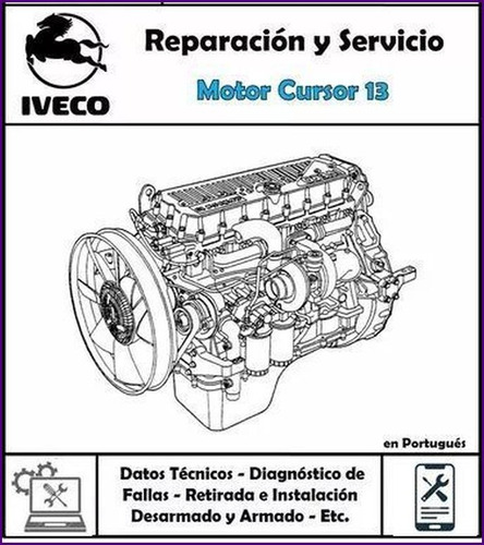 Manual Taller Motor Iveco Cursor 13 Completo Y Original