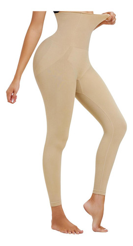 Leggings De Compressão Para Mulheres, Calças Cor Da Pele S