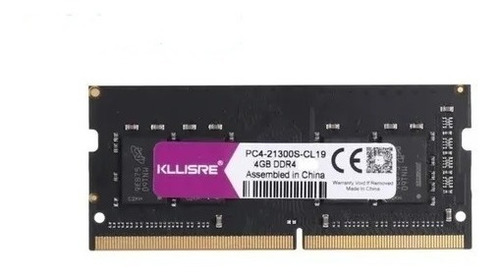 Memória Ram Ddr4 4gb 2400mhz Kllisre Notebook + Promoção 