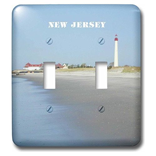 Cape May, Nueva Jersey, Faro Y Playa Interruptor De Pal...
