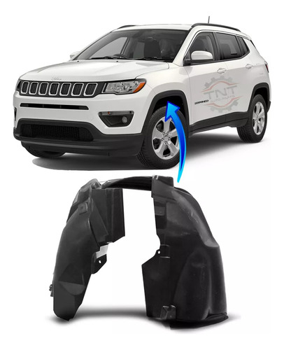 Guardaplast Delantero Derecho Conductor Jeep Compass 2017/