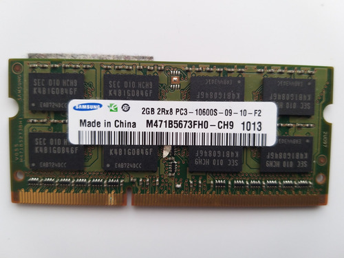 Memoria Ram Ddr3 2gb 10600 Samsung M4710b5673fh0 Portatil