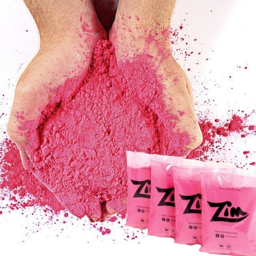 Pó Colorido Festa Holi Zim Color 100g C/10 (cores Sortidas)