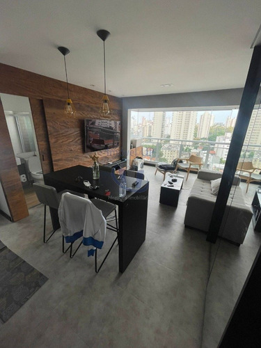 Imagem 4 de 15 de Apartamento Mobiliado, Andar Alto, P/ Venda R$460 Mil, Perto Pq Aclimacao - V-414