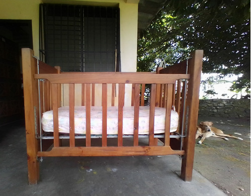 Cama Cuna De Madera 