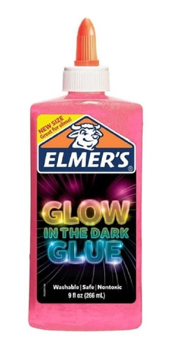 Pegamento Brilla En La Oscuridad Para Hacer Slime Elmer's