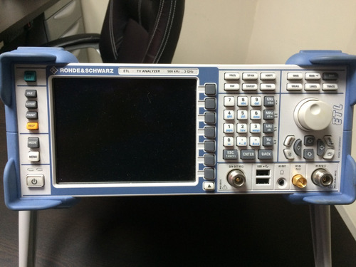 Rohde & Schwarz Etl Handheld Tv Analyzer 500 Khz To 3 Ghz