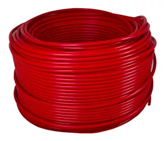 Cable Electrico Cca Calibre 8 Rojo 100 Metros
