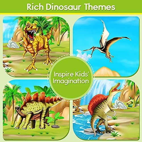 Imagen 5 de 5 de Carpa De Juego De Dinosaurios Para Niños, Juguetes De Dinos