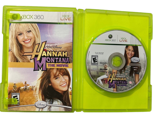 Disney Hannah Montana The Movie Para Xbox 360 Físico (Usado)
