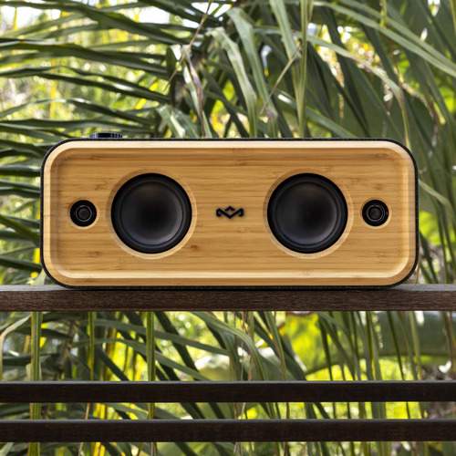 Imagen 2 de 10 de Parlante Bluetooth Get Together 2 Xl Black House Of Marley