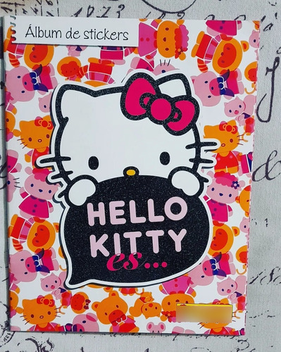 .- Album Hello Kitty Es Panini Completo Laminas Pegadas