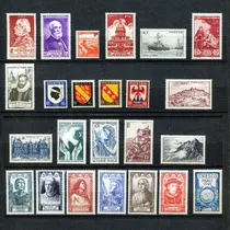 Comprar Francia Año 1946 Completo Mnh 24 Sellos Estampillas