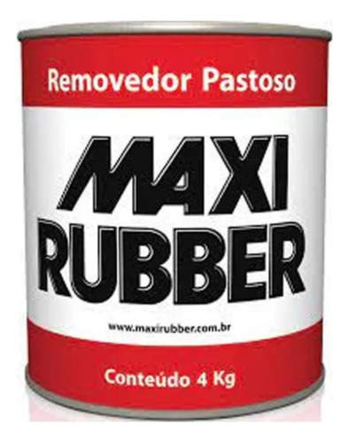 Removedor Pastoso 4kg 2ms002 Maxi Rubber