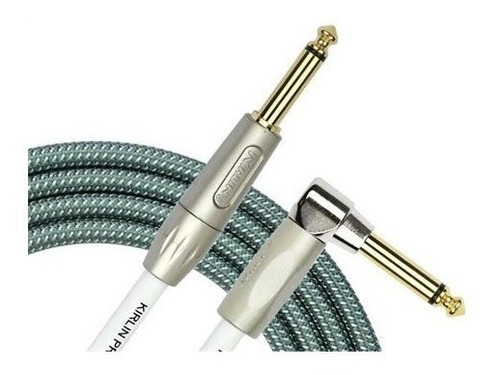 Cable De Instrumento Premium Entelado Kirlin 6 Metros