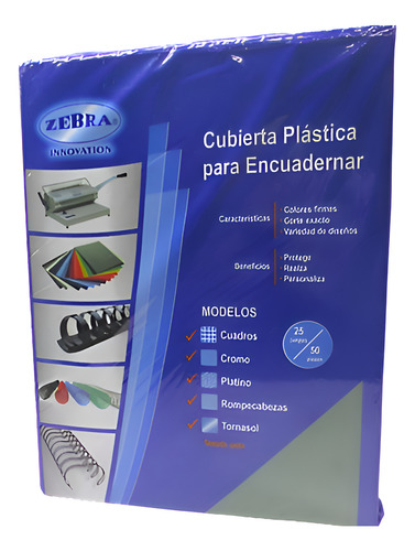 Pastas P/engargolar Zebra T/c Pack 600 Pzs V/colores C/envio