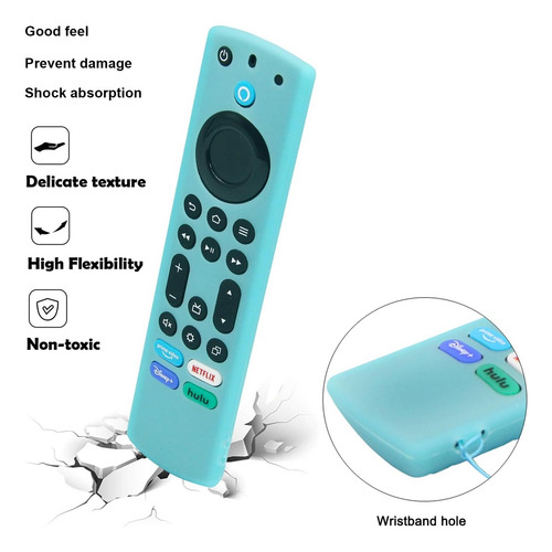 Funda Case Para Amazon Fire Tv Stick 2nd 2023 Control Remoto Cian